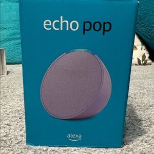 Echo Pop Smart Speaker in Purple